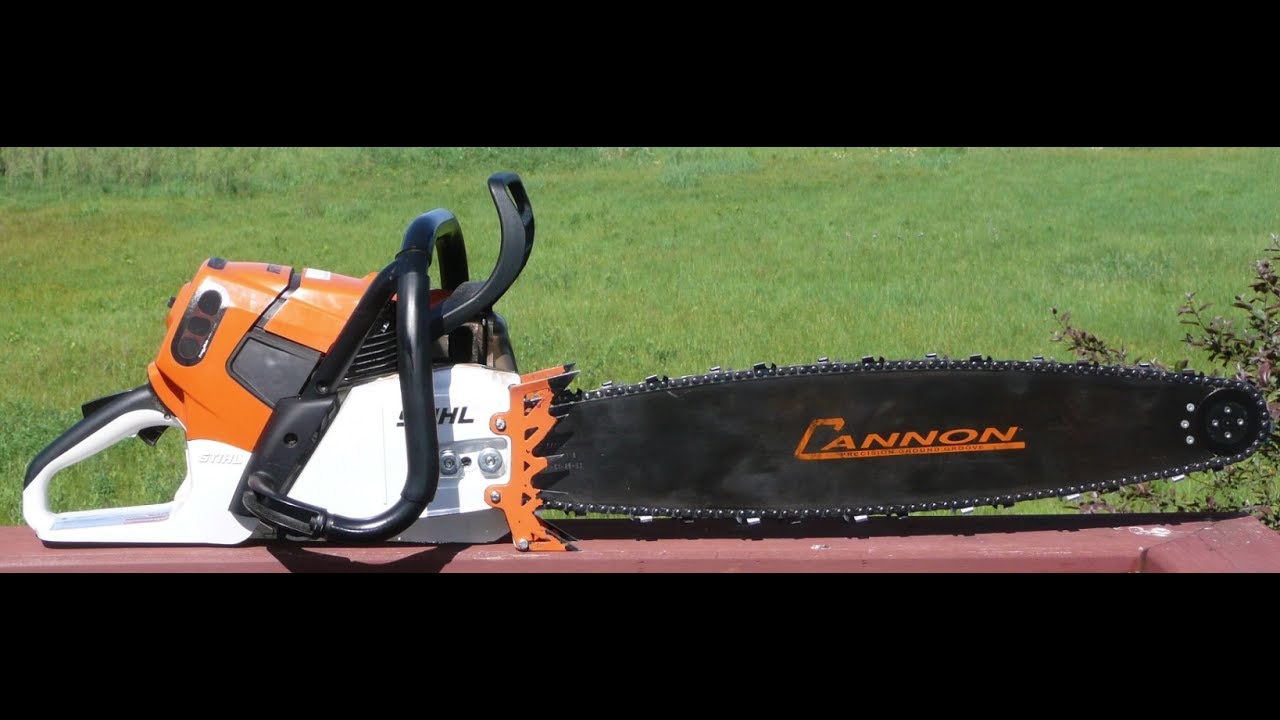 Cannon Racing Bar - Ported MS661 - YouTube
