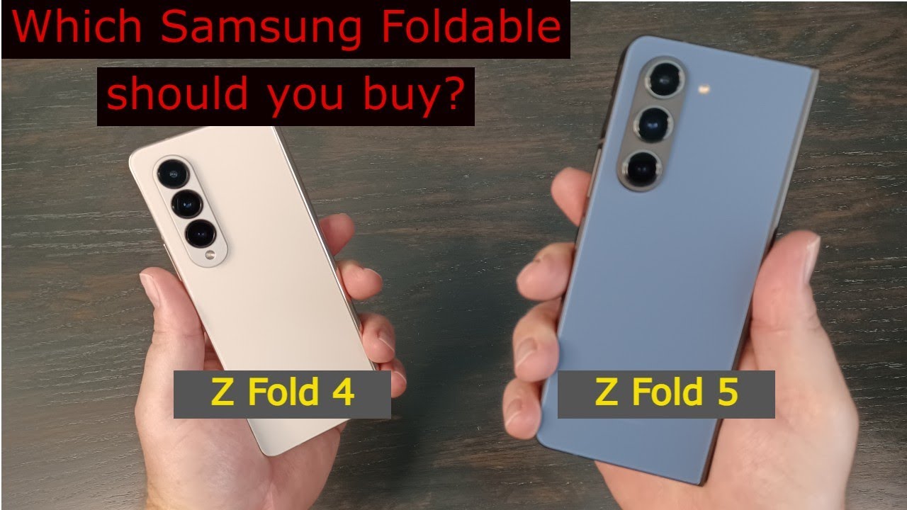 Samsung Galaxy Z Fold 5 & Z Fold 4- Should You Upgrade? - YouTube