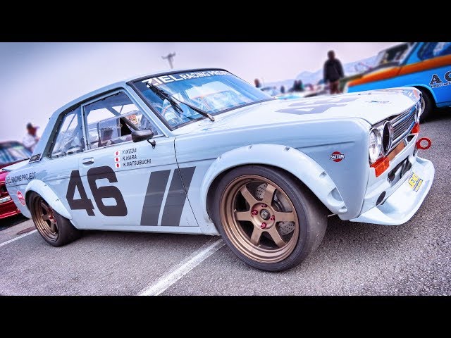 DATSUN ブルーバード 510 ZIEL Racing at JCCA 富士ジャンボリー