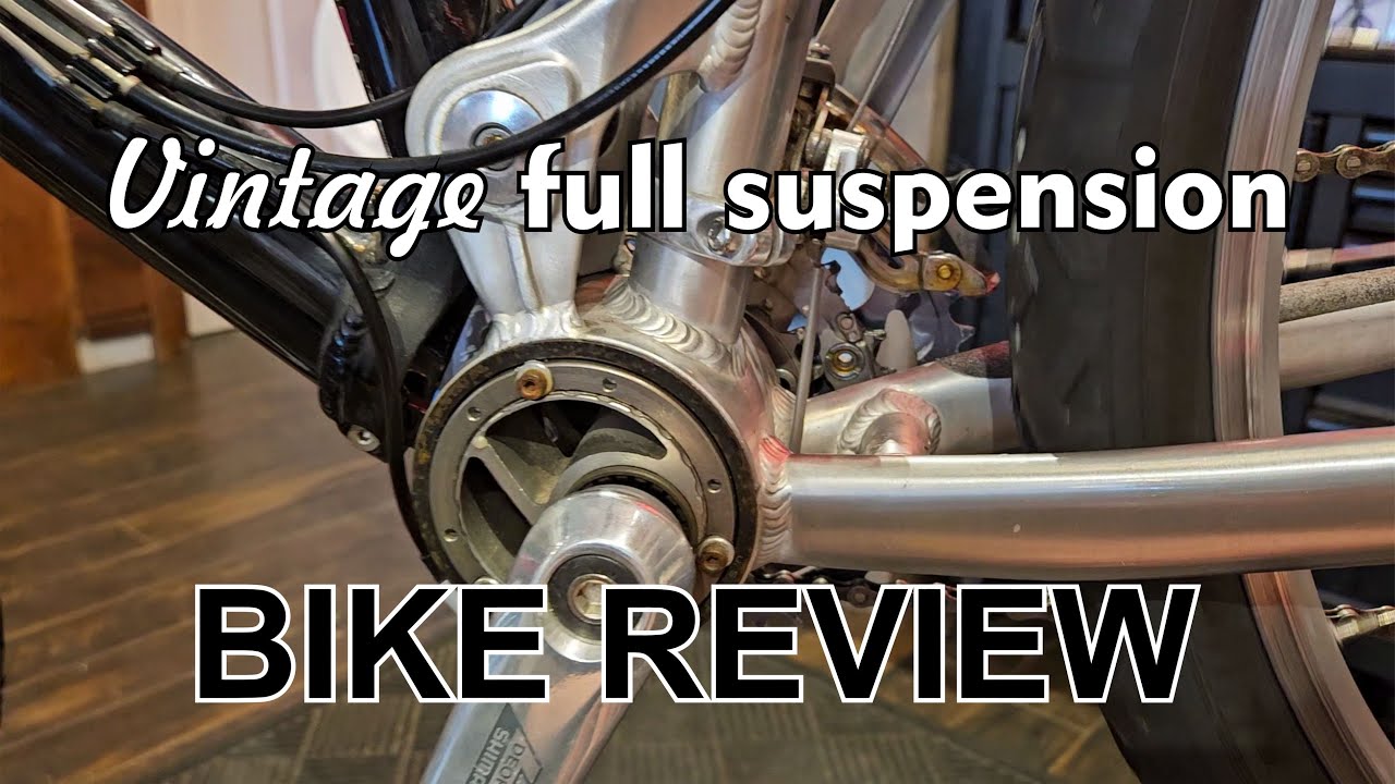 GT XCR 2000 VINTAGE full suspension bike review - YouTube