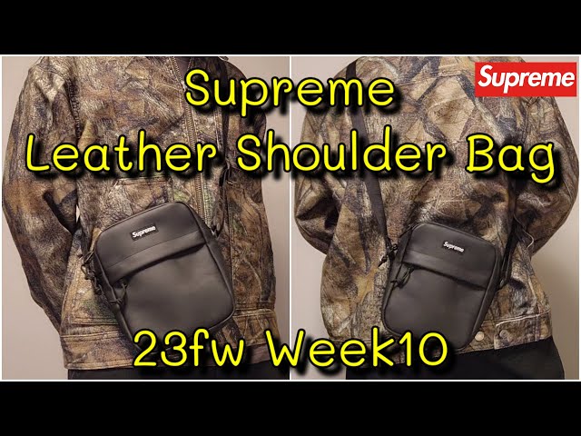 Supreme Leather Shoulder Bag 23fw Week10 シュプリーム レザー