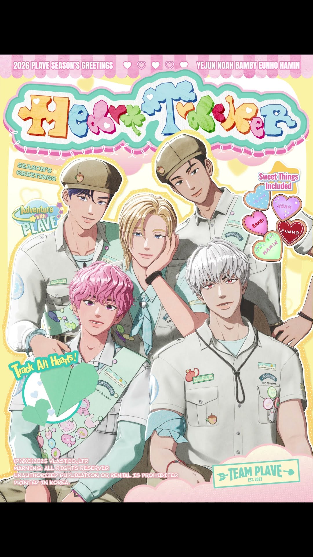 PLAVE 2026 Season's Greetings [ Heart Tracker ] 🏕️🔦 #PLAVE