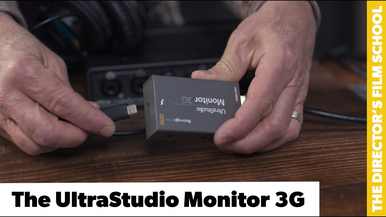 How to Use the UltraStudio Monitor 3G | Intro to Color Part 4