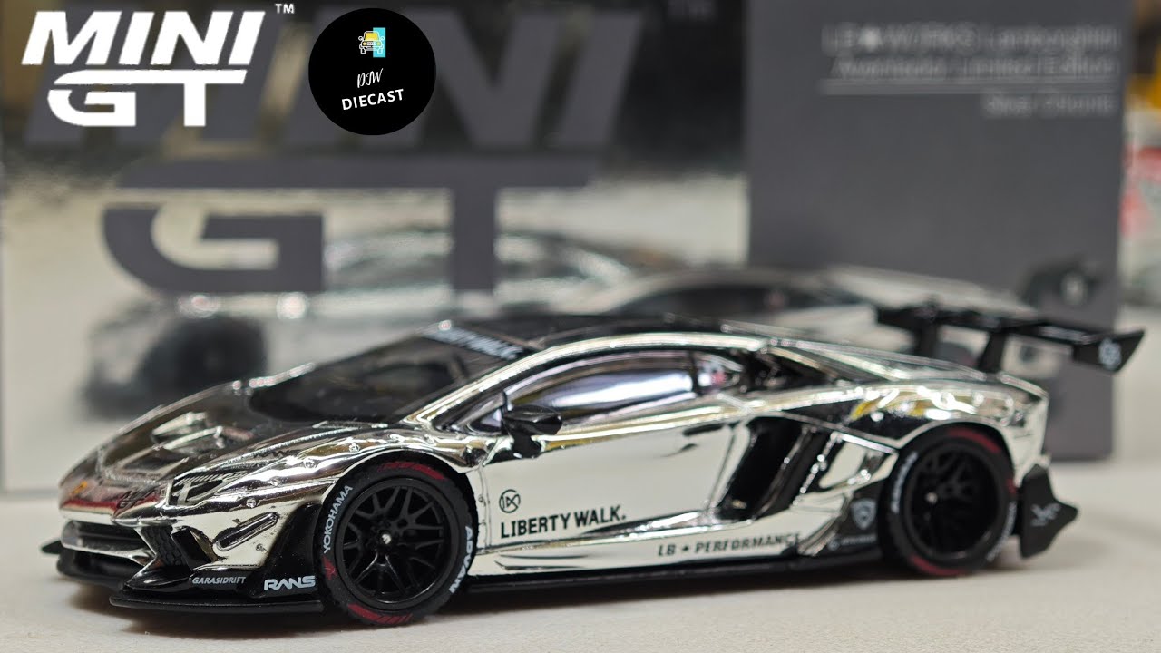 LB WORKS Lamborghini Aventador Limited Edition IMX 2025 by Mini GT