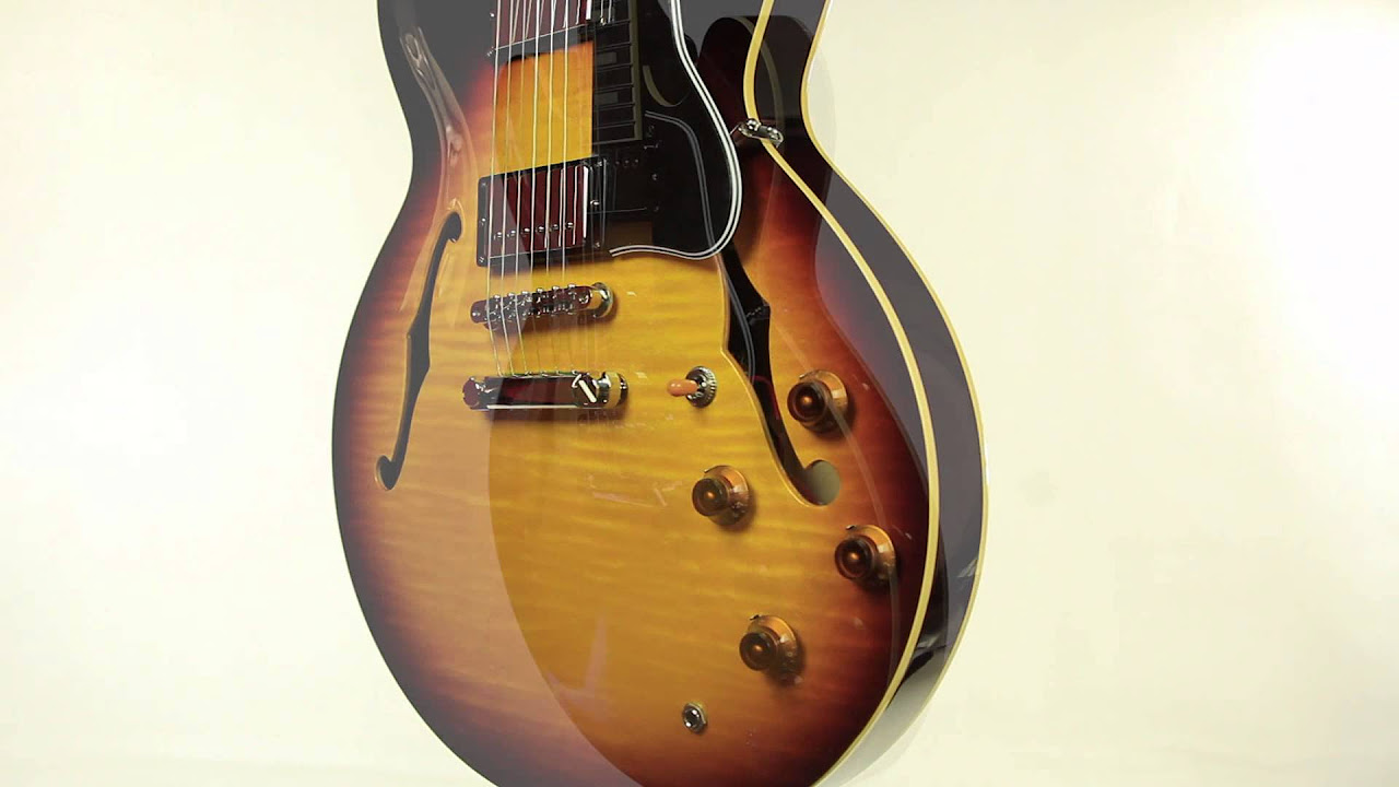 Tokai ES-Style Vintage '335 Style' Archtop Guitar - YouTube