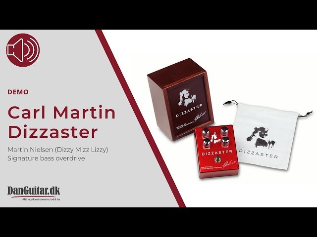Carl Martin Dizzaster - Martin Nielsen Signature bass overdrive