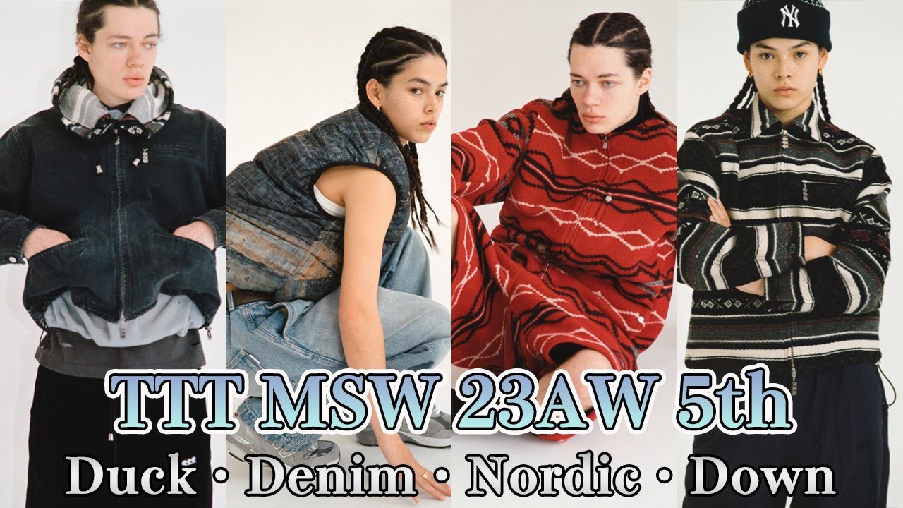 TTT MSW 23AW 5th 最強のアウター達が入荷！本気で推しのウール