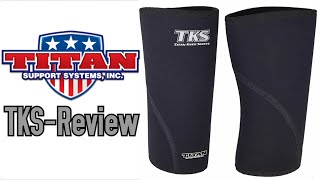 タイタン TKS TITAN ニースリーブ Mサイズ Titan TKS Knee Sleeves 7mm