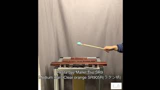 Resta-Jay Mallet Trio SR9 Medium Hard Clear orange SR905R (ラタン