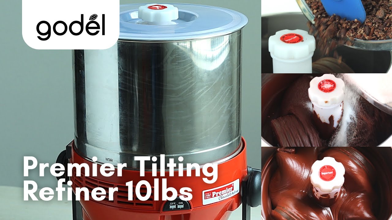Premier Tilting Chocolate Refiner offered by Godel - YouTube