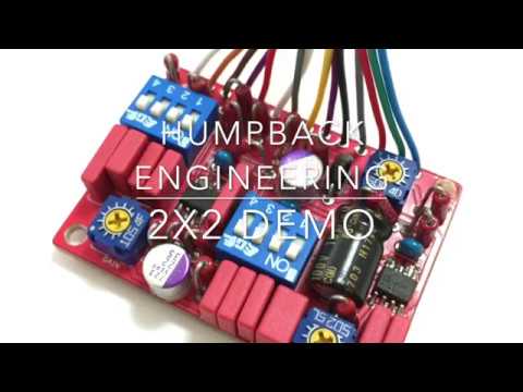 HUMPBACK engineering 2x2 demo - YouTube