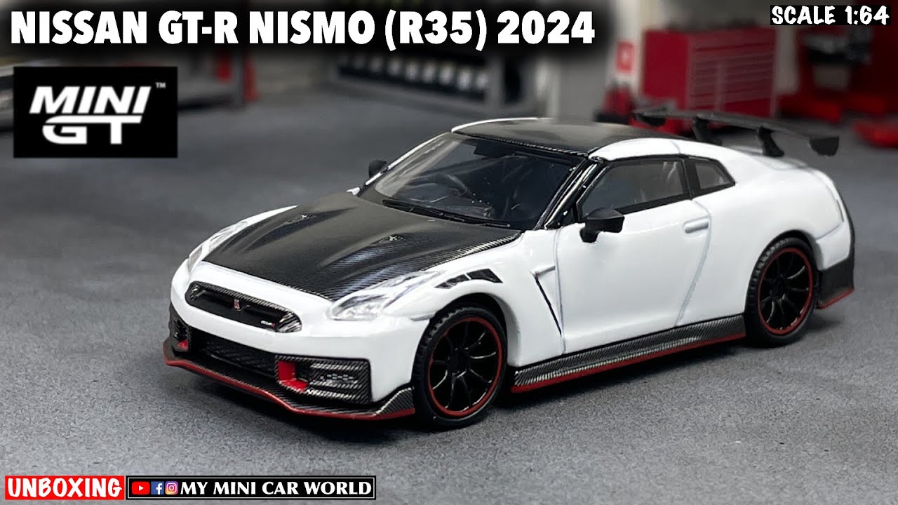 MY MINI CAR WORLD』UNBOXING MINI GT 1/64 NISSAN GT-R NISMO (R35