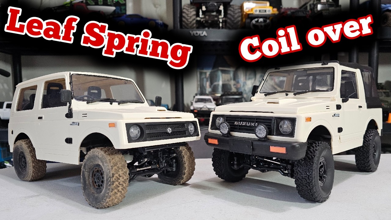 WPL C74-1 Suzuki JA11C Jimny. 10th scale coilover RC trail truck