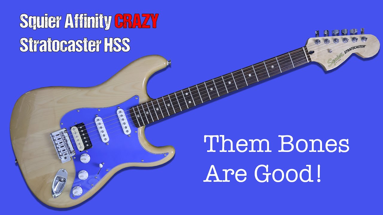 Squier Affinity CRAZY Stratocaster HSS Limited-Edition – Major