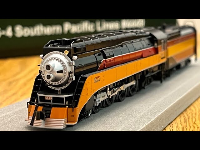 KATO N Scale GS-4 Southern Pacific Lines #4449 Daylight Unboxing