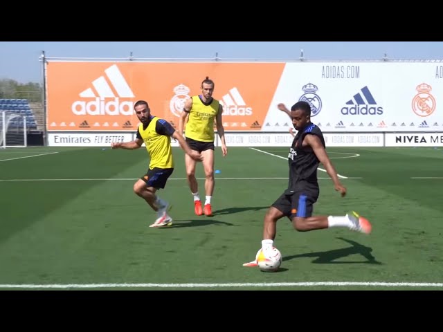 レアルマドリード2対2練習(21-22シーズン) - YouTube