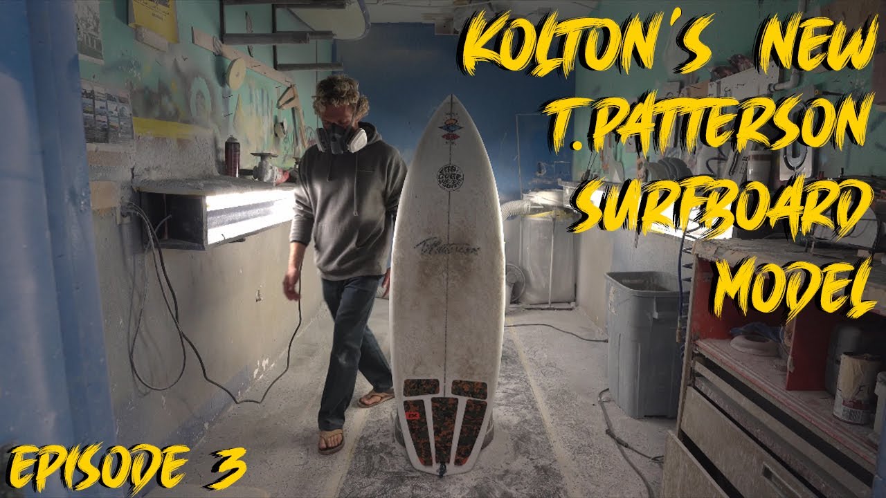 Kolton Sullivan's New T.Patterson Surfboard model! SHRALP STORIES