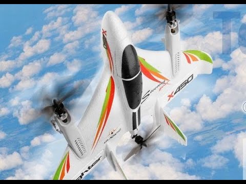 すぐ遊べるラジコン空モノ！2.4GHz 電動完成エアープレーンセット X450