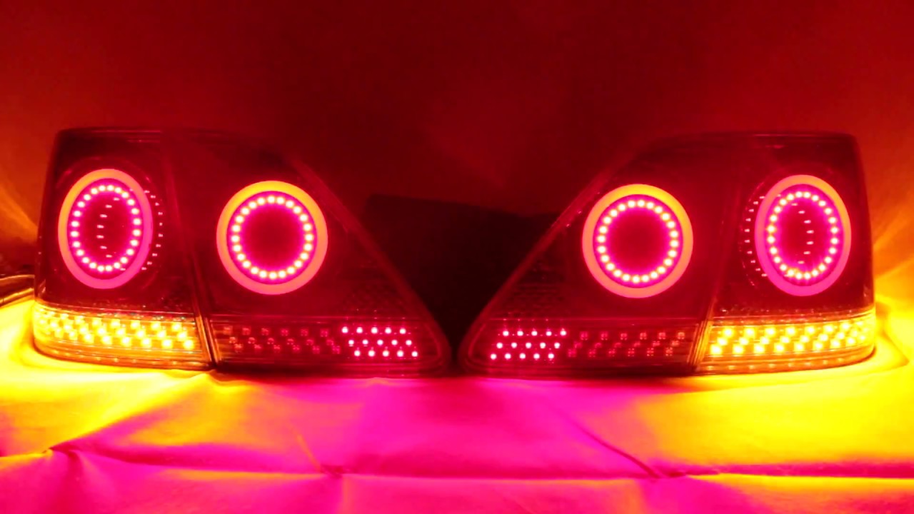 18系 クラウンアスリート フルLEDテールランプ 立体アクリル仕様