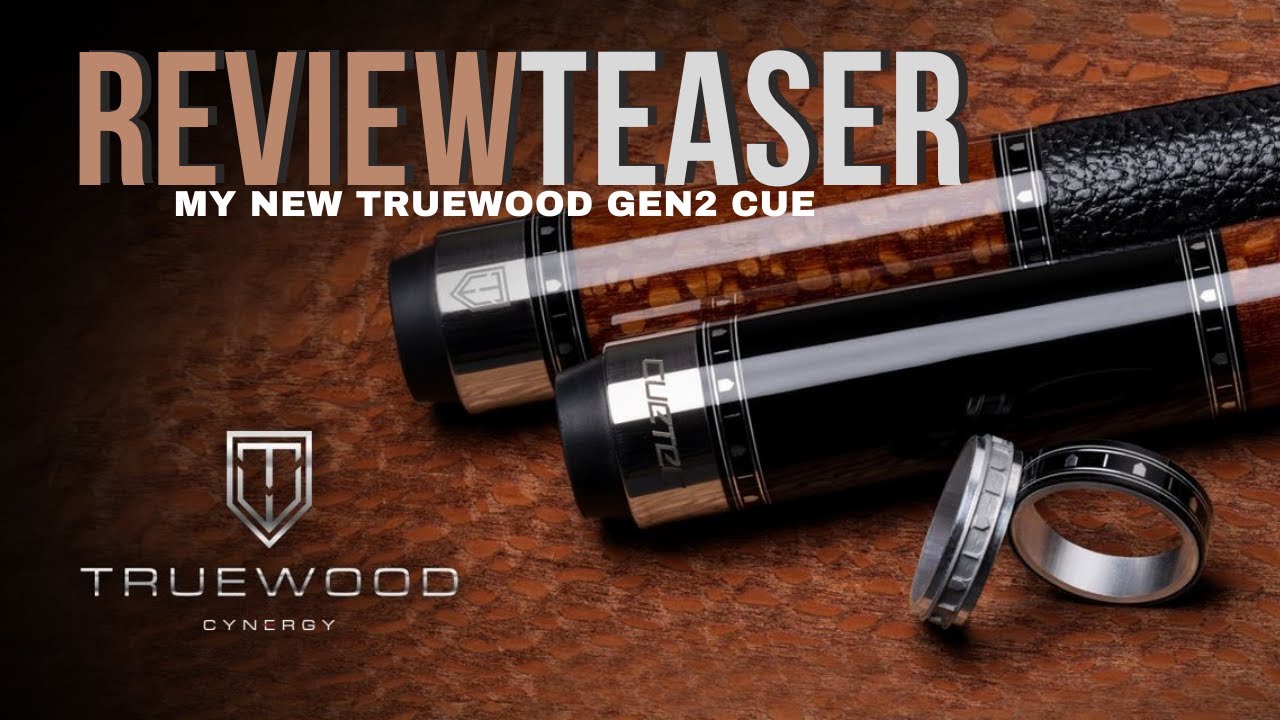 Sharing my excitement about the Cuetec Cynergy Truewood Gen2 Cue
