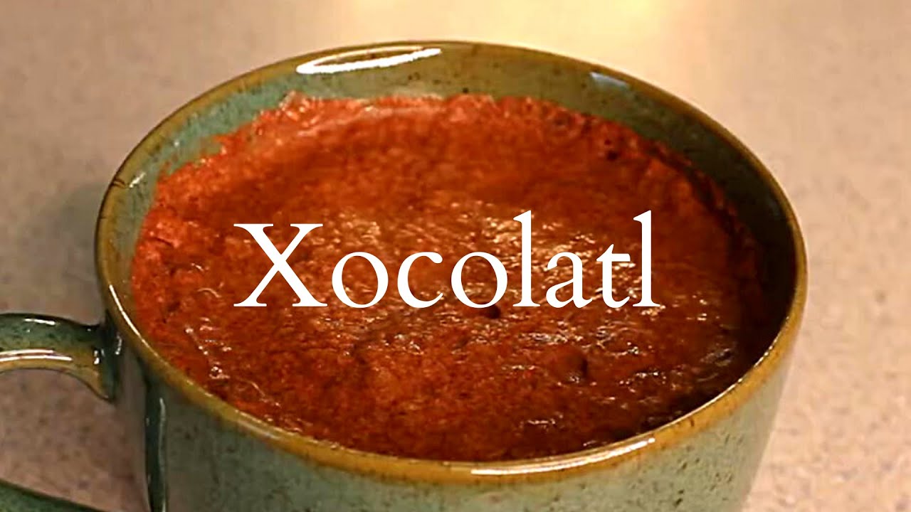 How to Make Xocolatl (Ancient Aztec Cocoa Drink) - YouTube