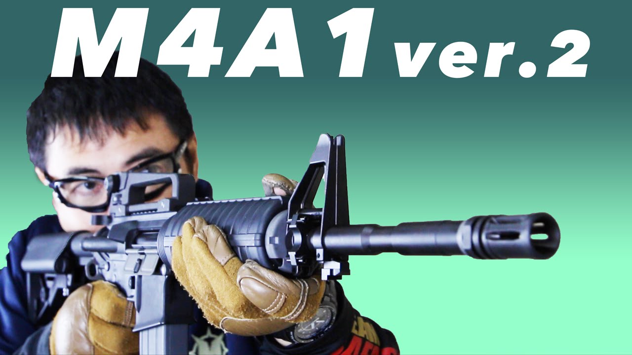KSC M4A1ver.2 最新型のシステム7TWOボルトを搭載したハードリコイルな