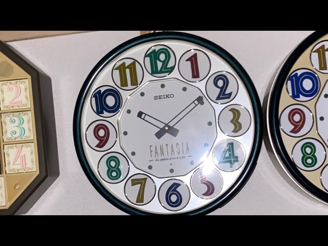 セイコー ファンタジア re540m からくり時計 - YouTube