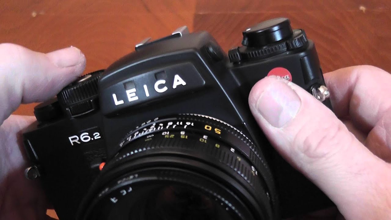 Leica R6.2 35mm SLR Film Camera Overview/Review - YouTube