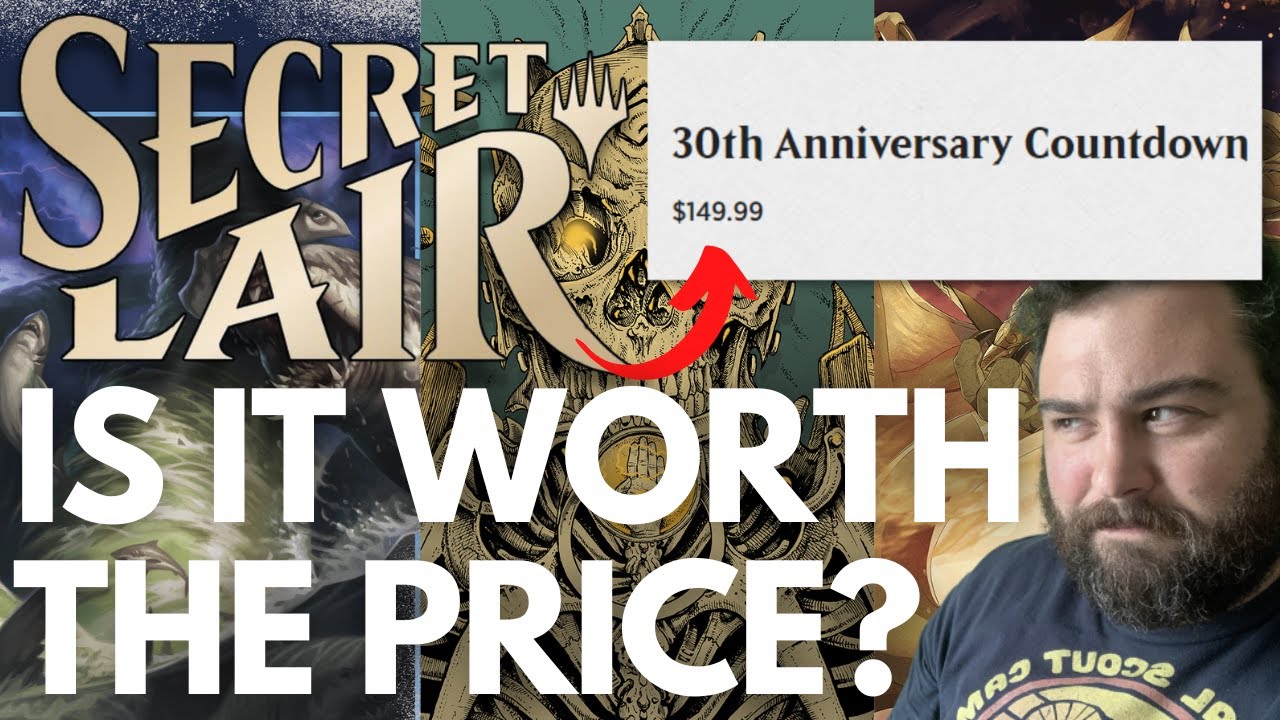 Secret Lair 30th Anniversary Countdown Kit SPOILER & OPENING | Is