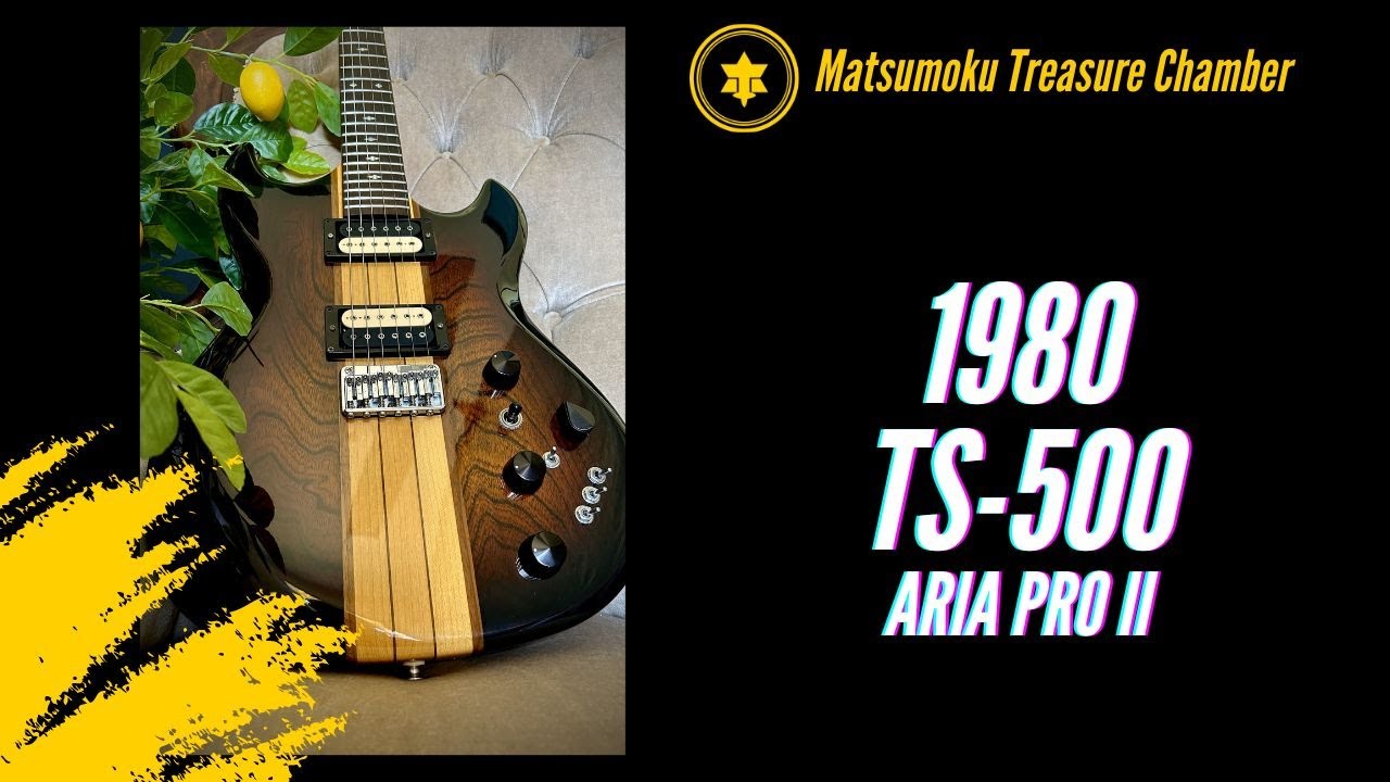 1980 Aria Pro II TS 500 - all (most of) the sounds - YouTube