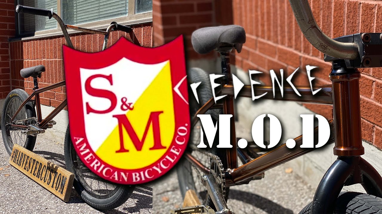 S&M CREDENCE MOD FRAME BUILD @ HARVESTER BIKES - YouTube
