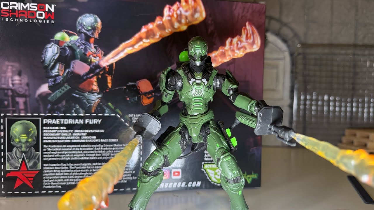 Valaverse Action Force Praetorian Fury DFW Con Exclusive review