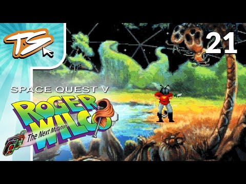 ROGER IS A FLY NOW!? | Space Quest 5: The Next Mutation (BLIND