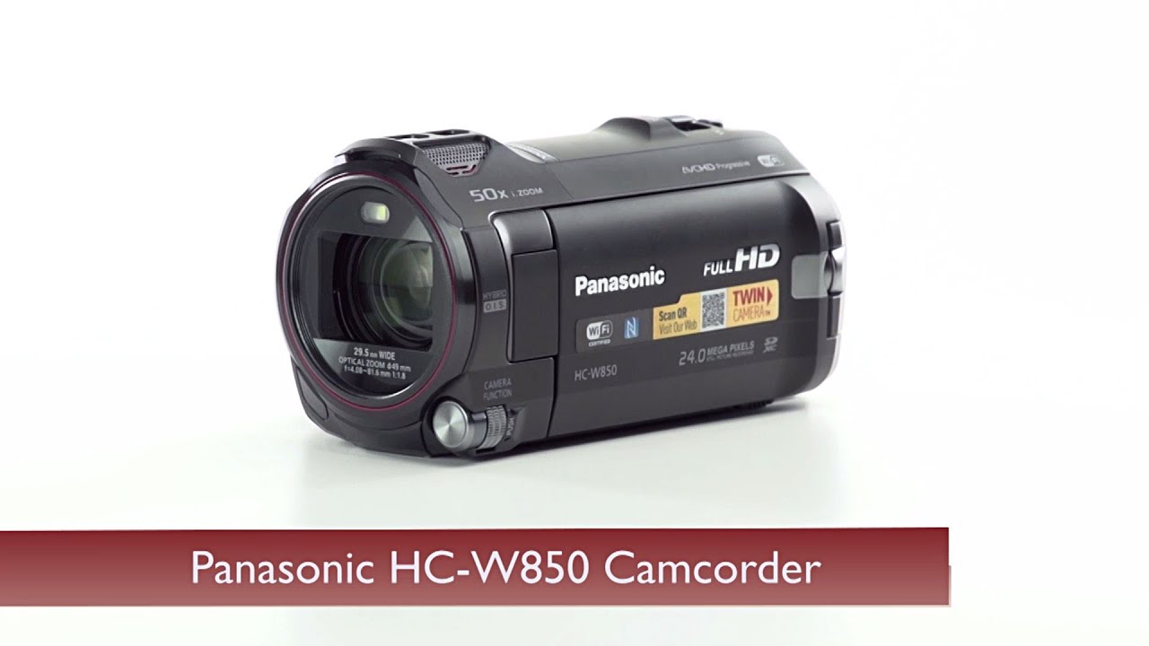 Panasonic HC-W850 Camcorder | B&H eXplora