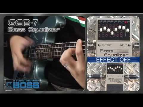 BOSS GEB-7 Bass Equalizer [BOSS Sound Check] - YouTube