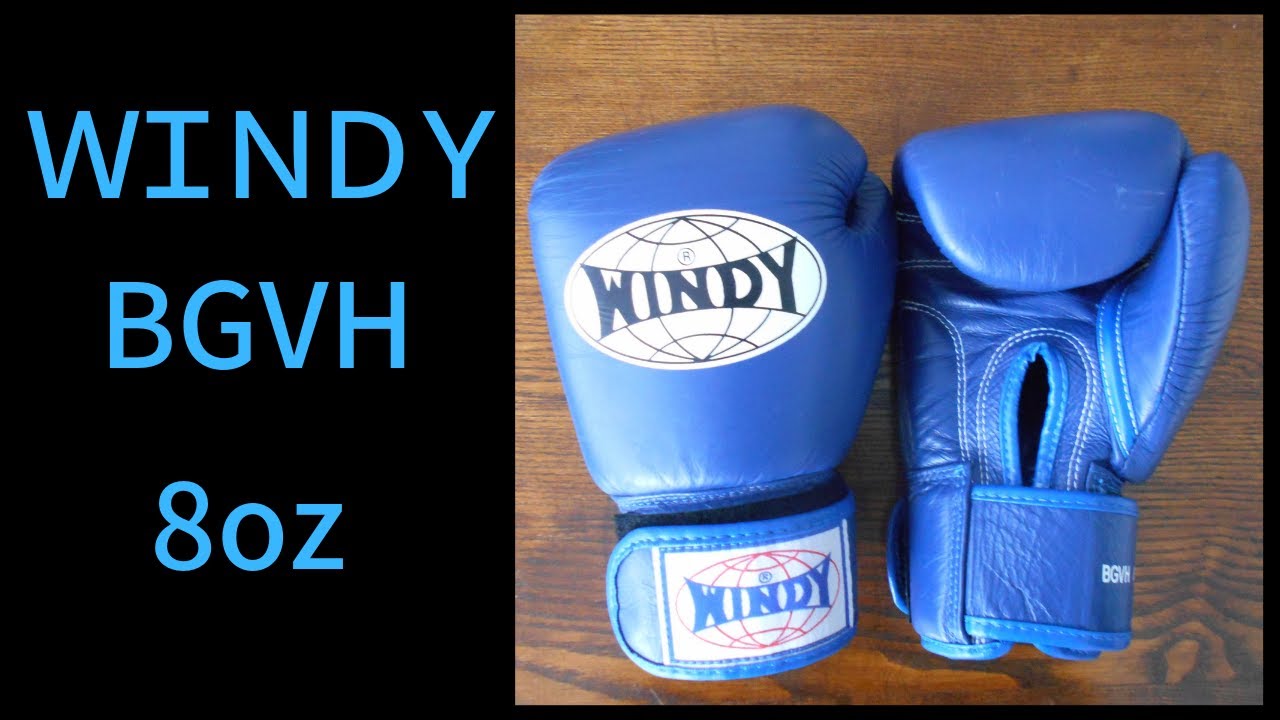 WINDY ボクシンググローブ 8オンス - YouTube