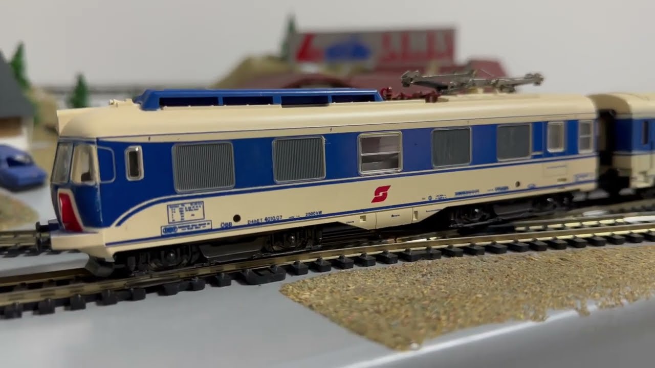 LIMA H0 TRANSALPIN ÖBB su plastico originale LIMA 10/12/2023 - YouTube