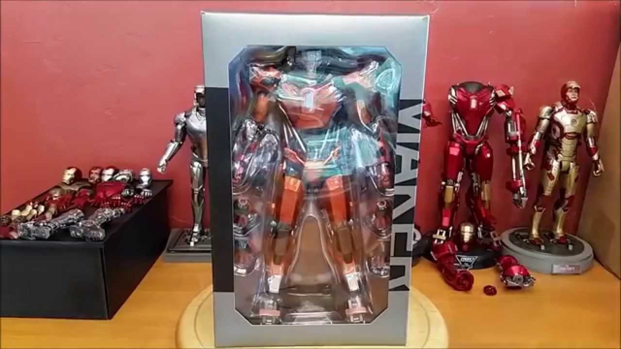 Hot Toys Iron Man Mk 36 Peacemaker 1/6 Scale MMS 258 Unboxing