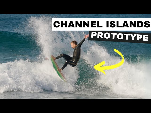 Riding A Channel Islands Twin Fin Prototype in Super Fun