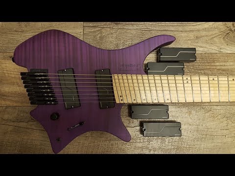 UNBIASED GEAR REVIEW - Fishman Fluence 8 string Pickup Shootout