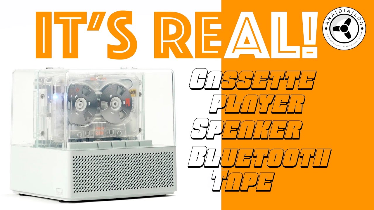IT'S REAL! Cassette player, speaker & bluetooth tape - YouTube