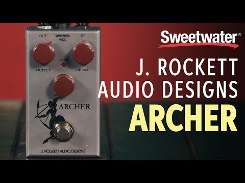 J. Rockett Audio Designs Archer Boost/Overdrive Pedal | Sweetwater