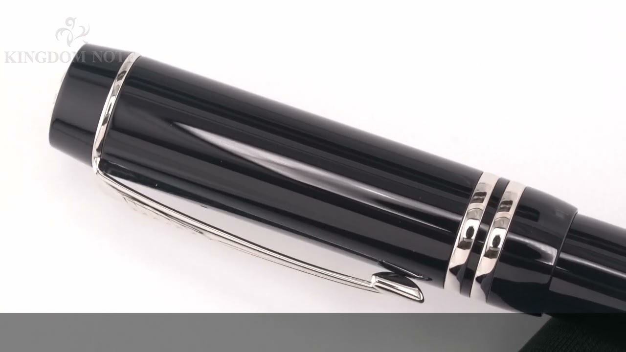 PARKER パーカー 万年筆 デュオフォールド ブラックPT