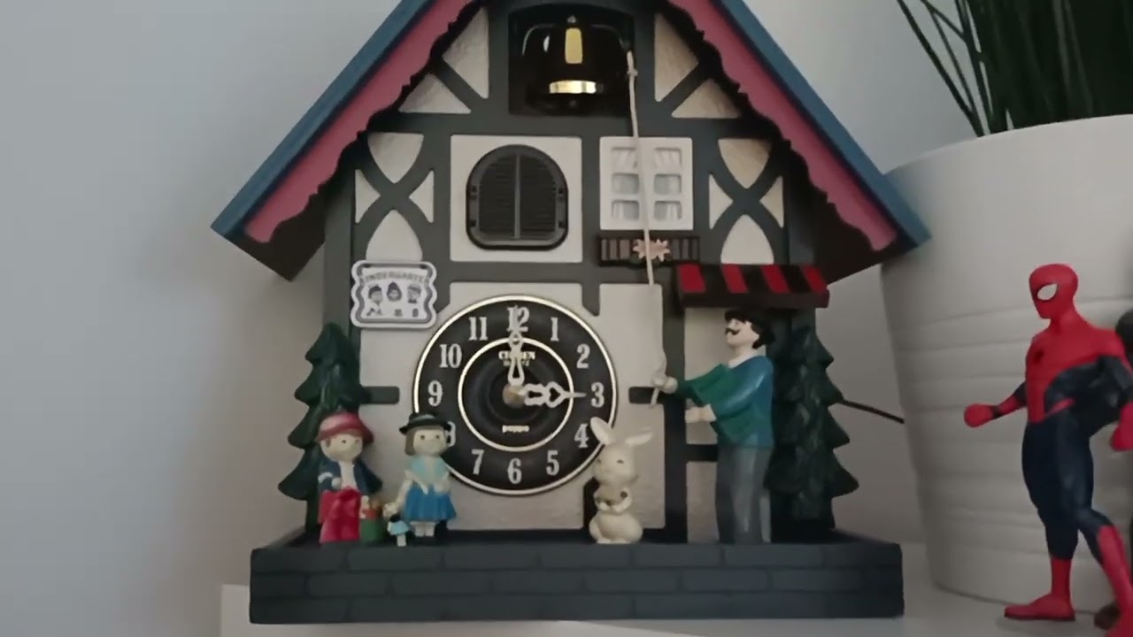citizen メルヘンハウス 鳩時計 cuckoo clock - YouTube