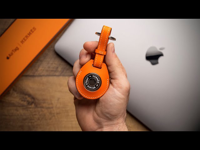 The MOST EXPENSIVE Apple Airtag Hermès! Unboxing and Initial
