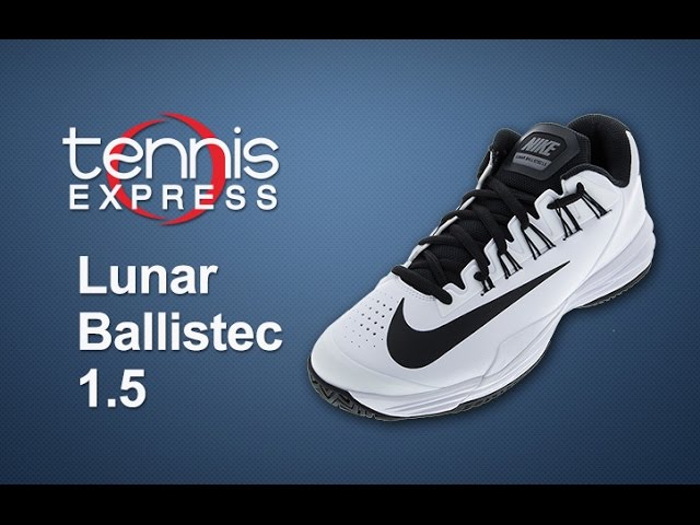 Nike Lunar Ballistec 1.5 Shoe | Tennis Express - YouTube