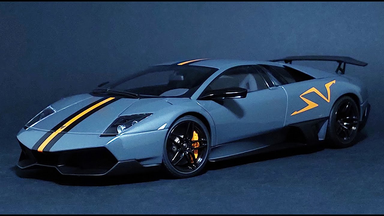 AUTOart 1:18 Lamborghini Murcielago SV - YouTube