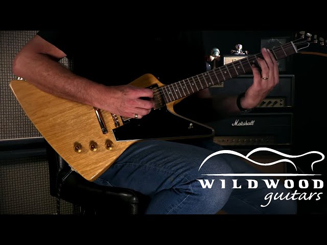Gibson Custom Shop 1958 Korina Explorer - VOS • SN: 84390 - YouTube