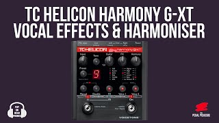 TC HELICON HARMONY G-XT VOCAL EFFECTS & HARMONISER - YouTube