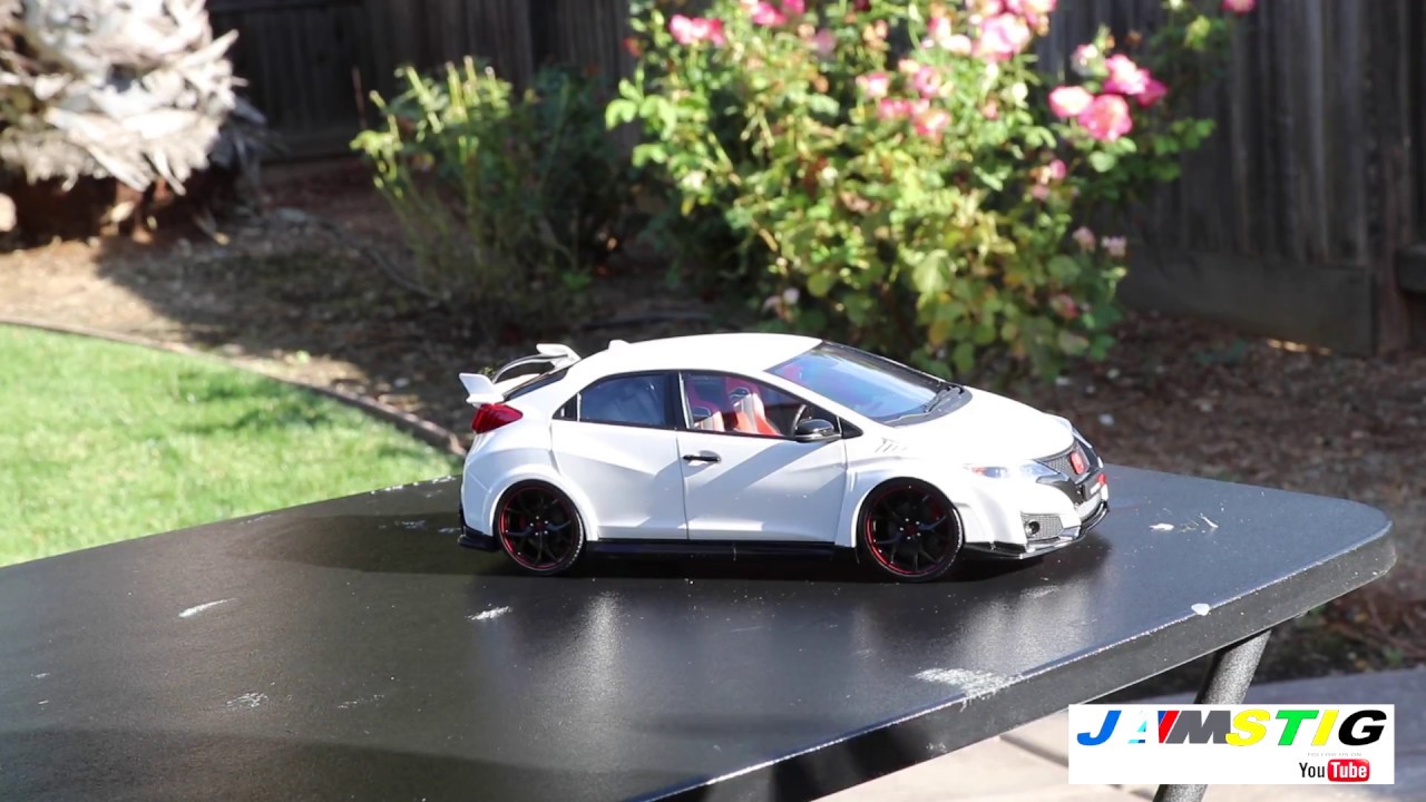 1/18 Honda Civic Type R FK2 EBBRO - JamStig - YouTube